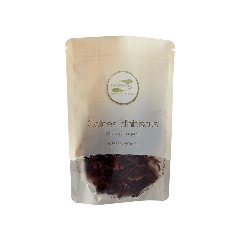Fleurs d'hibiscus séchées - Pack 100g